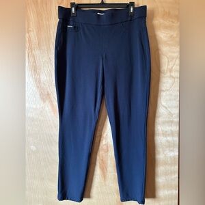 💕 Nine West 💕 Navy Pull On Ponte Pants